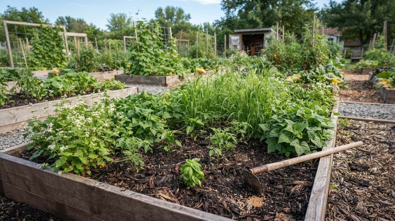 Cover crops for warm climate vegetable gardens to consider
