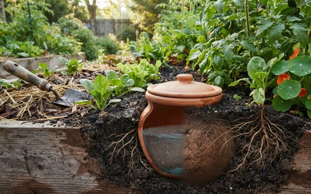 Olla Irrigation Pots: The Ancient Secret to a Low-Maintenance Vegetable Garden