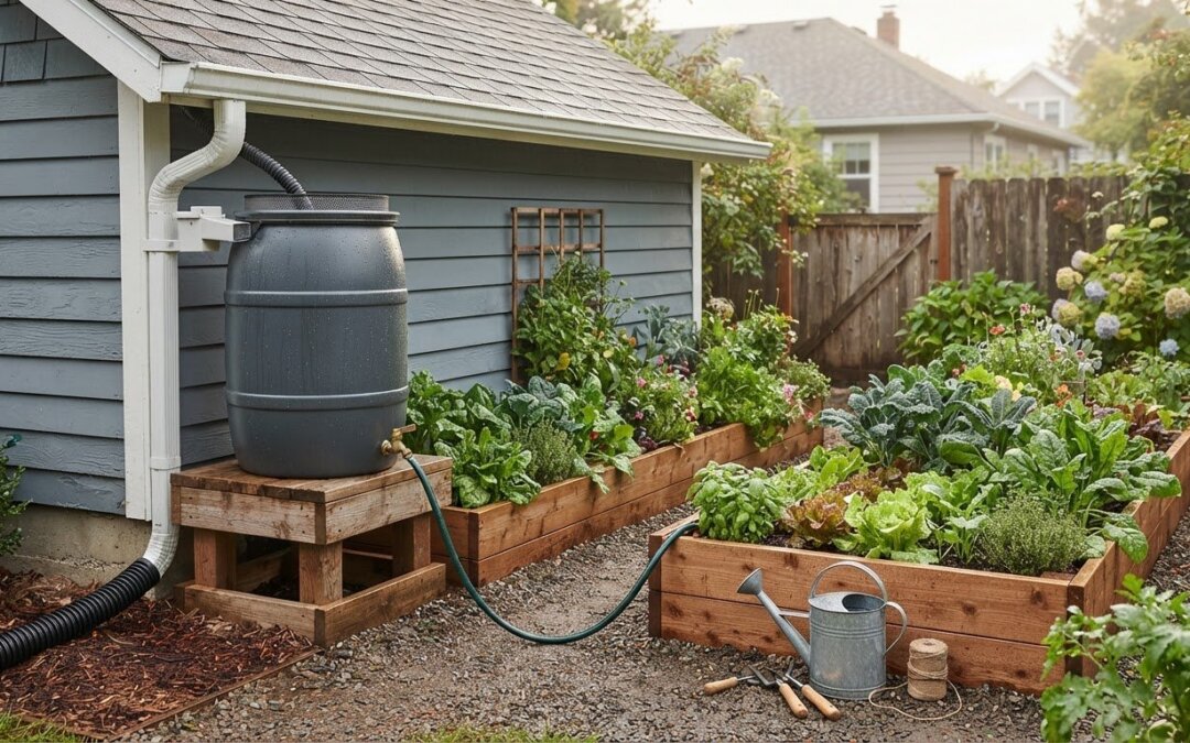 Rain Barrel Setup for Garden Watering: Step-by-Step Guide