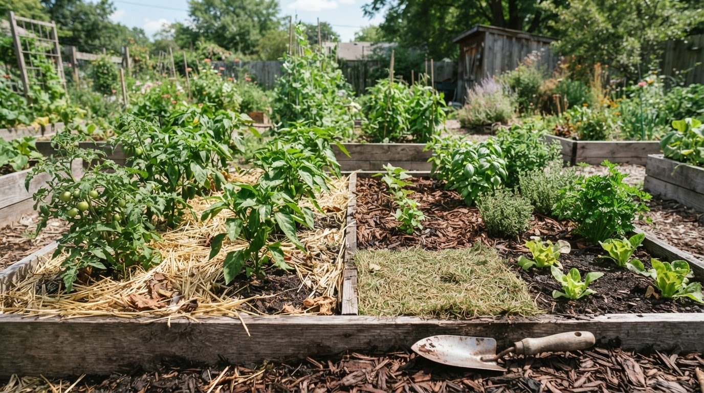 Compare Mulch Options for Heat-Tolerant Vegetable Gardens