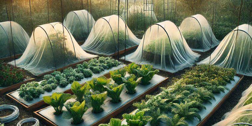 How to Build and Use Row Covers for Frost Protection