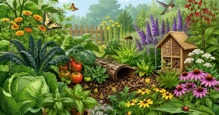 Cultivating an Organic Garden Ecosystem in Northeast Florida