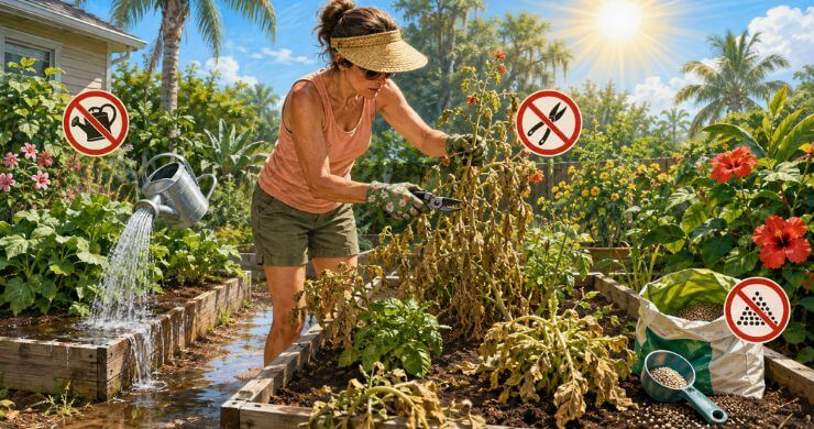 August Gardening in Florida: What Not to Do This Month