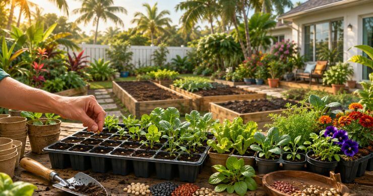 What to Start From Seed in August for a Fall Garden in Northeast Florida