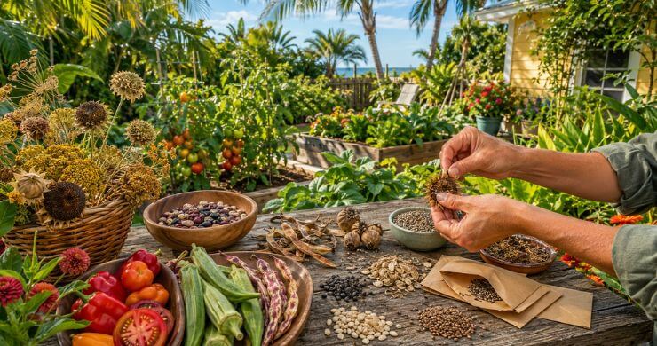 Seed Saving in Florida: What to Collect From Your Summer Garden Now